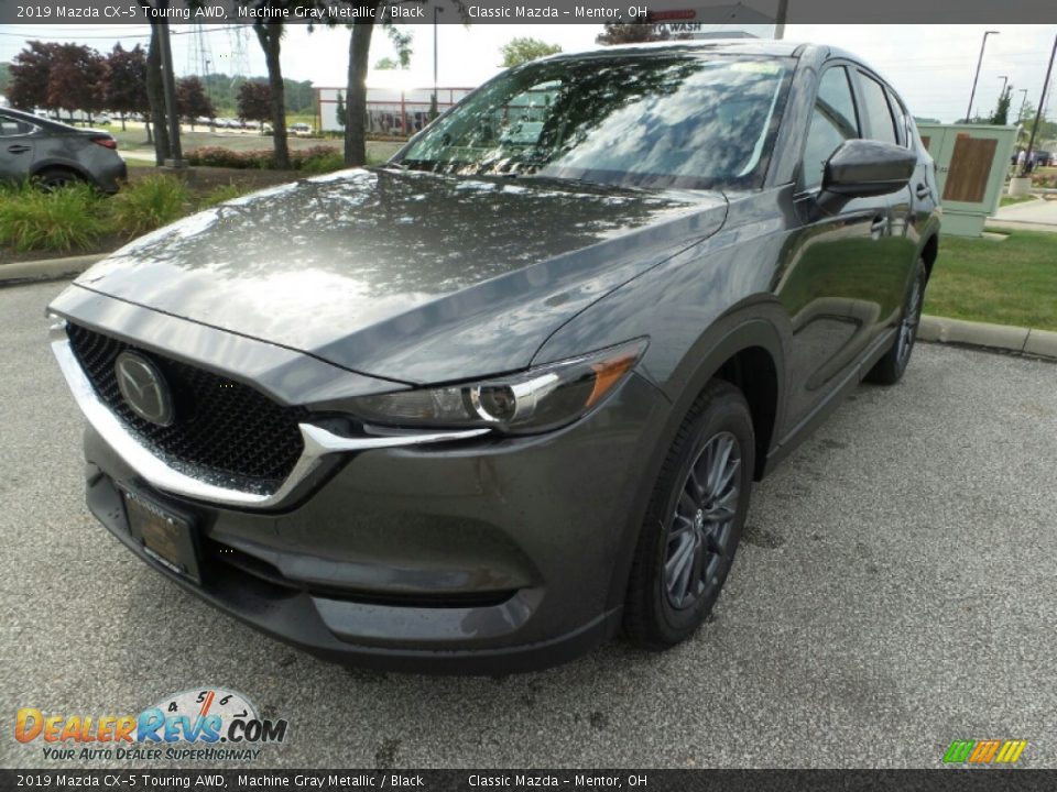 2019 Mazda CX-5 Touring AWD Machine Gray Metallic / Black Photo #3