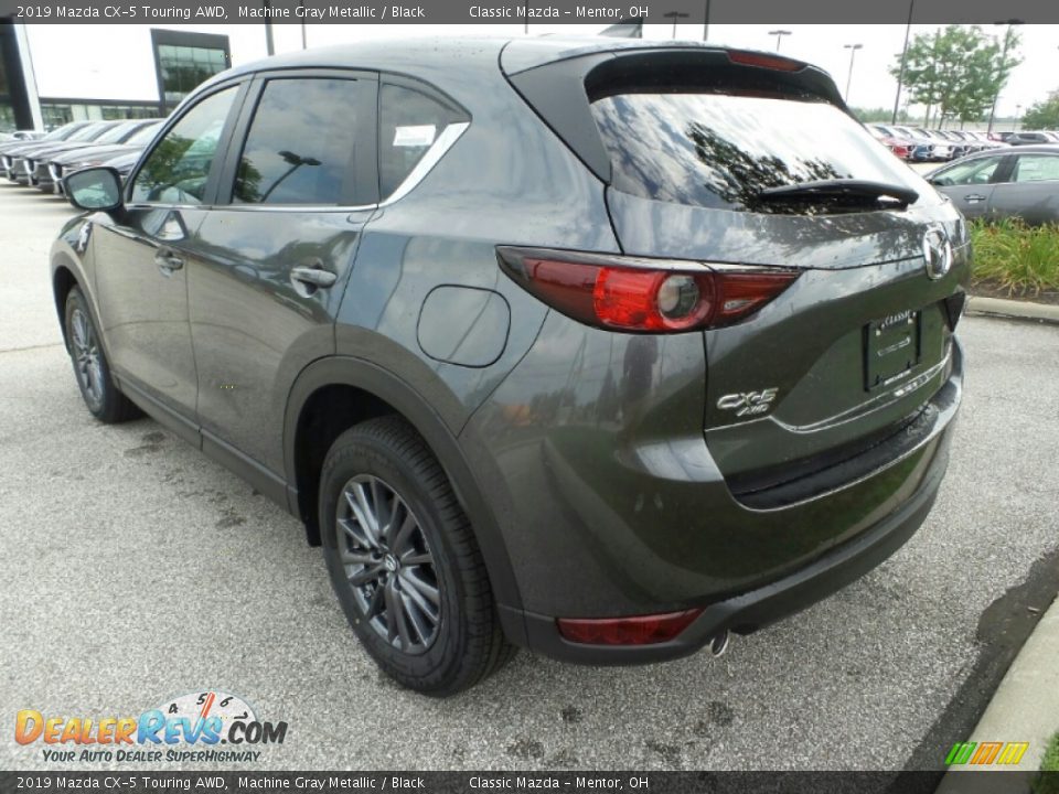 2019 Mazda CX-5 Touring AWD Machine Gray Metallic / Black Photo #5