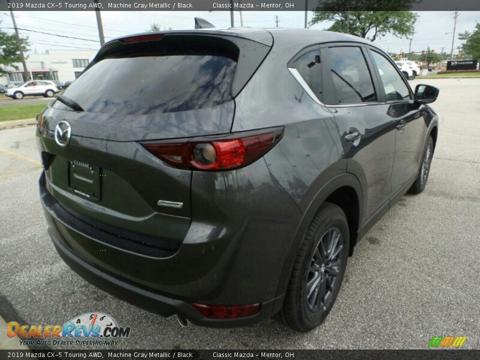 2019 Mazda CX-5 Touring AWD Machine Gray Metallic / Black Photo #7