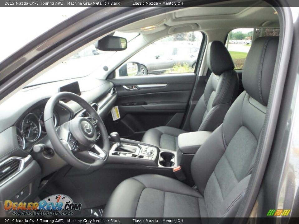 2019 Mazda CX-5 Touring AWD Machine Gray Metallic / Black Photo #8
