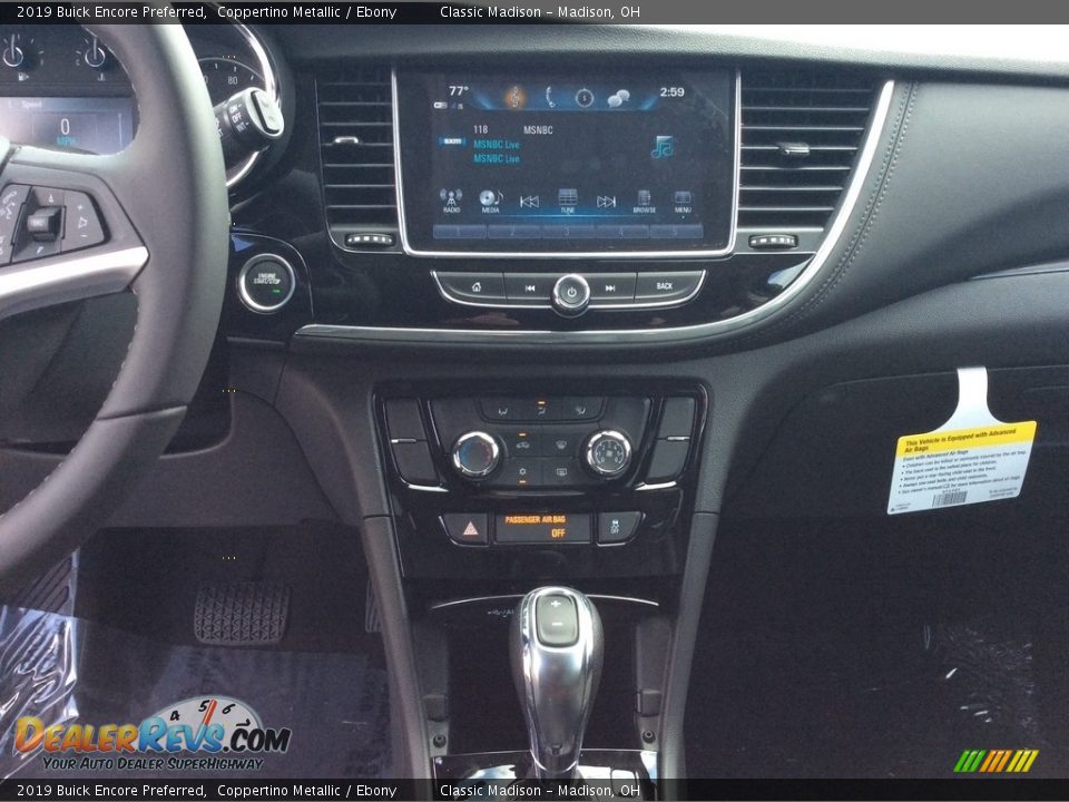 2019 Buick Encore Preferred Coppertino Metallic / Ebony Photo #13