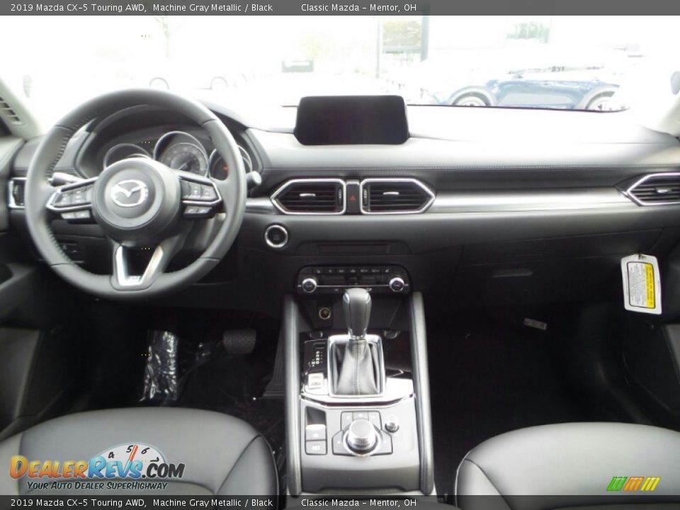 2019 Mazda CX-5 Touring AWD Machine Gray Metallic / Black Photo #10