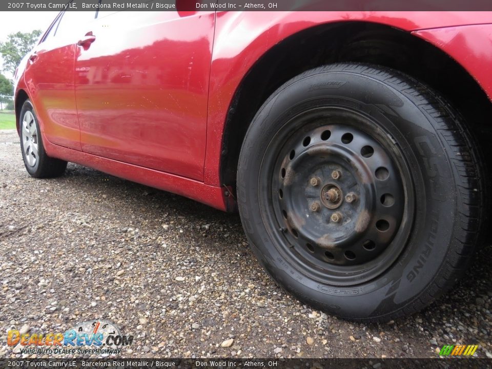 2007 Toyota Camry LE Barcelona Red Metallic / Bisque Photo #3