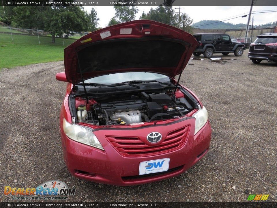 2007 Toyota Camry LE Barcelona Red Metallic / Bisque Photo #5