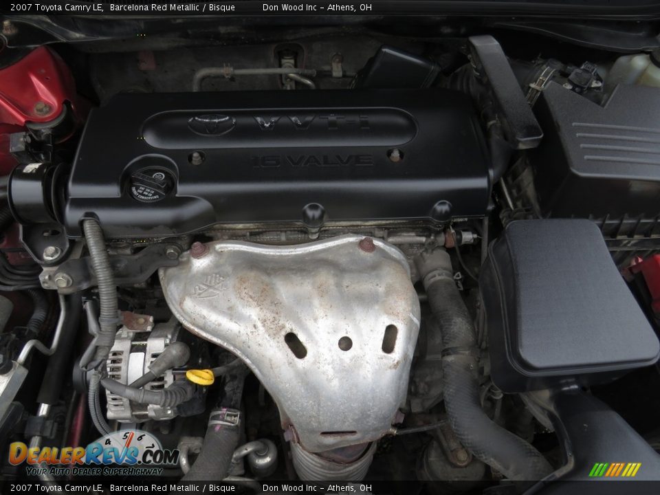 2007 Toyota Camry LE Barcelona Red Metallic / Bisque Photo #6