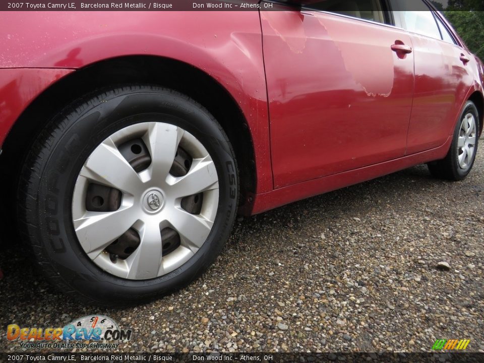 2007 Toyota Camry LE Barcelona Red Metallic / Bisque Photo #8