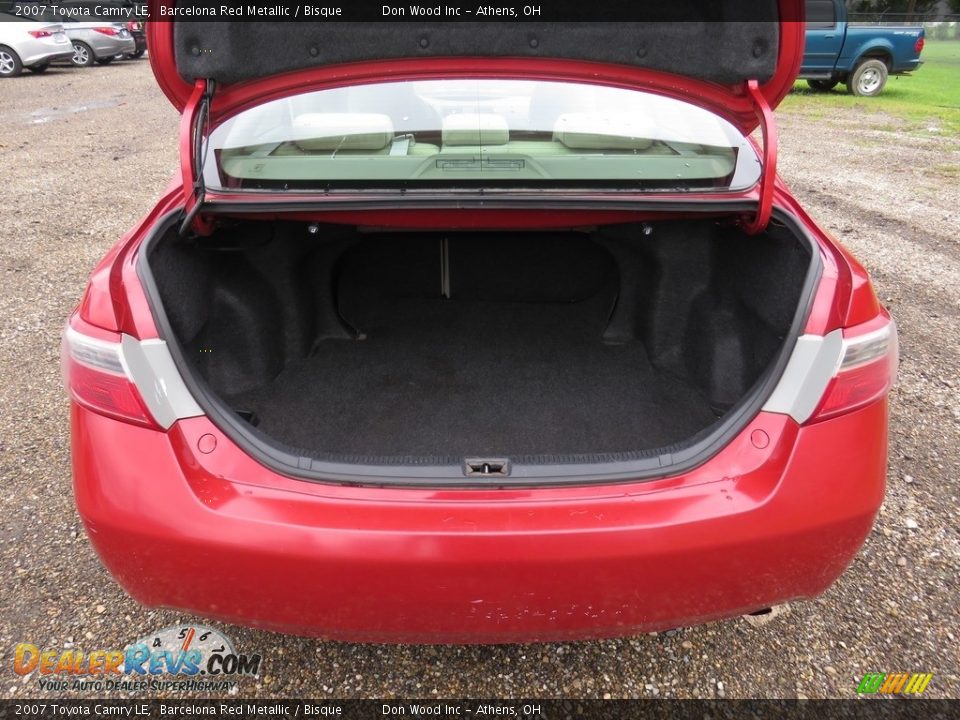 2007 Toyota Camry LE Barcelona Red Metallic / Bisque Photo #12