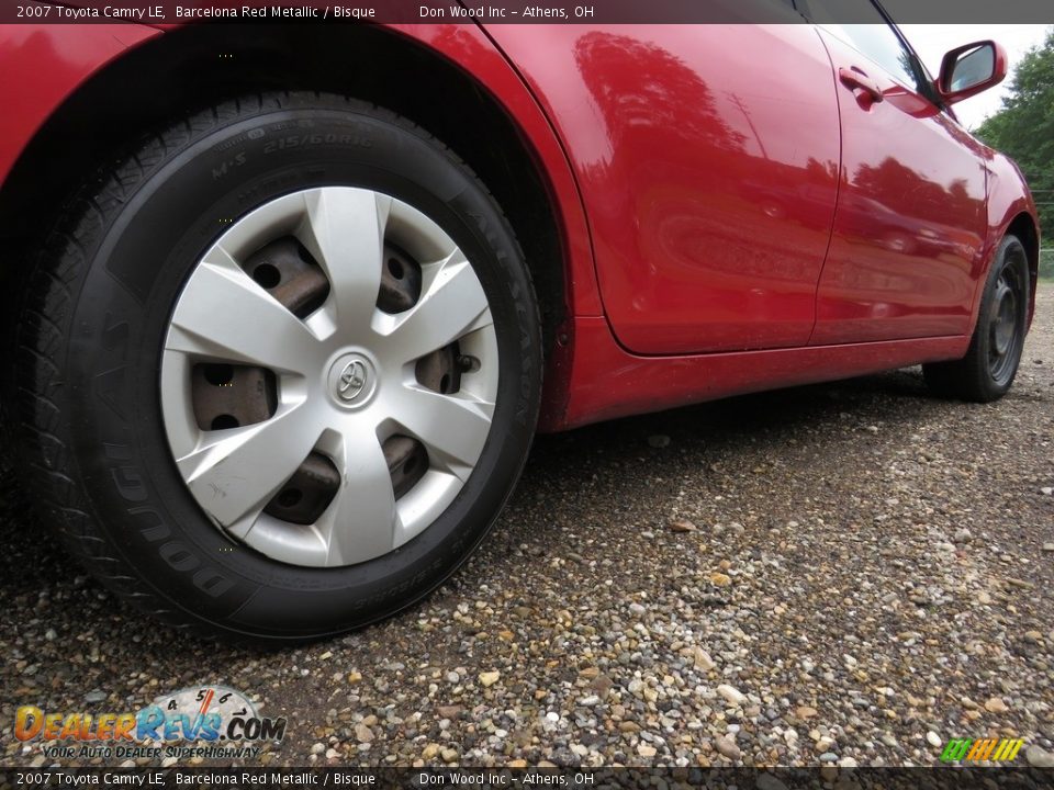 2007 Toyota Camry LE Barcelona Red Metallic / Bisque Photo #14