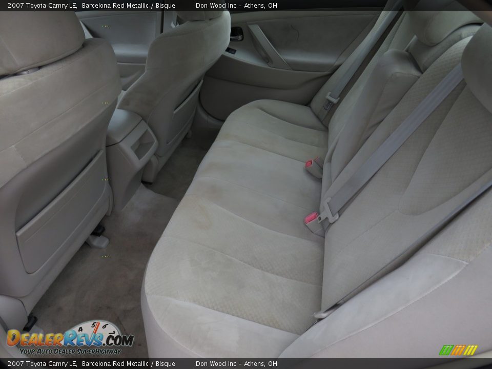 2007 Toyota Camry LE Barcelona Red Metallic / Bisque Photo #20