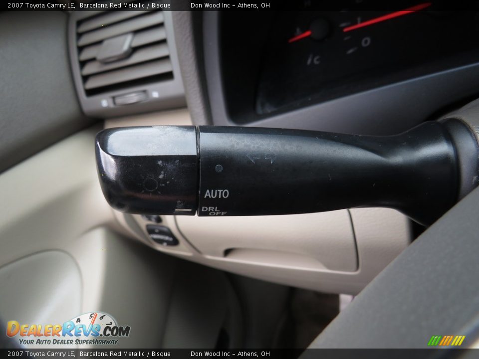 2007 Toyota Camry LE Barcelona Red Metallic / Bisque Photo #28