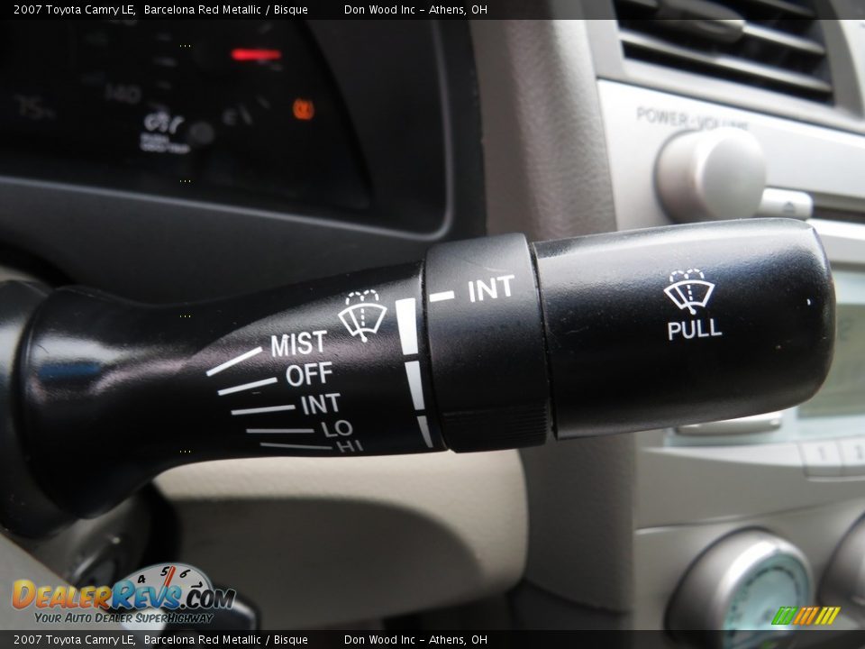 2007 Toyota Camry LE Barcelona Red Metallic / Bisque Photo #29