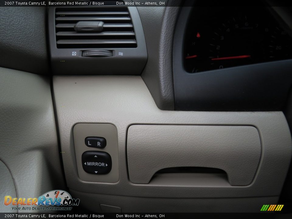 2007 Toyota Camry LE Barcelona Red Metallic / Bisque Photo #32