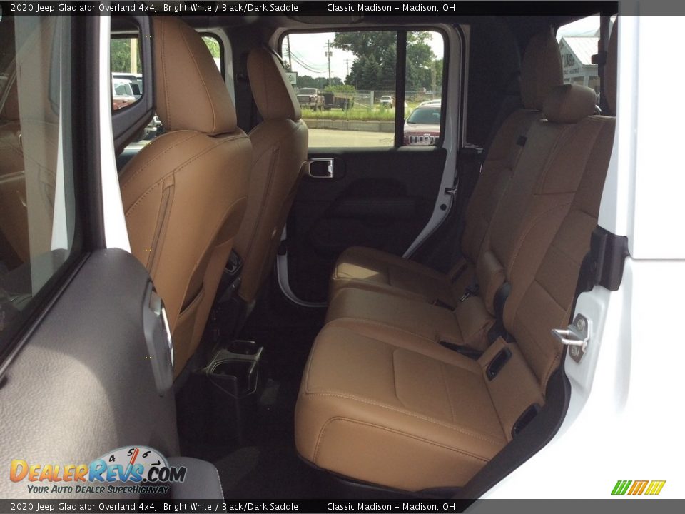 2020 Jeep Gladiator Overland 4x4 Bright White / Black/Dark Saddle Photo #19