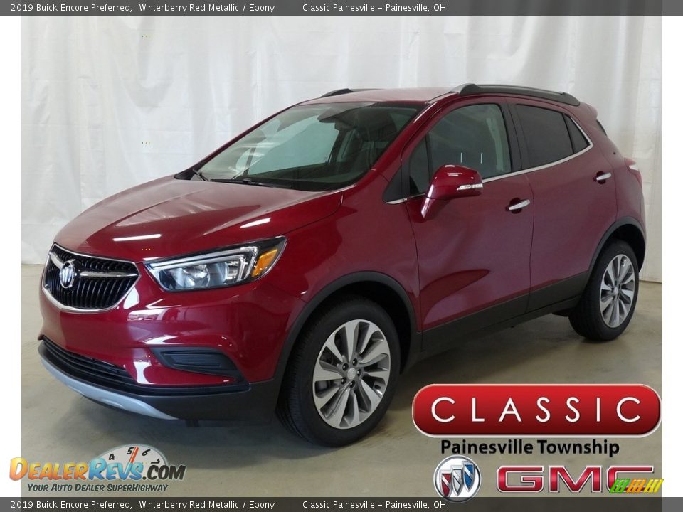 2019 Buick Encore Preferred Winterberry Red Metallic / Ebony Photo #1