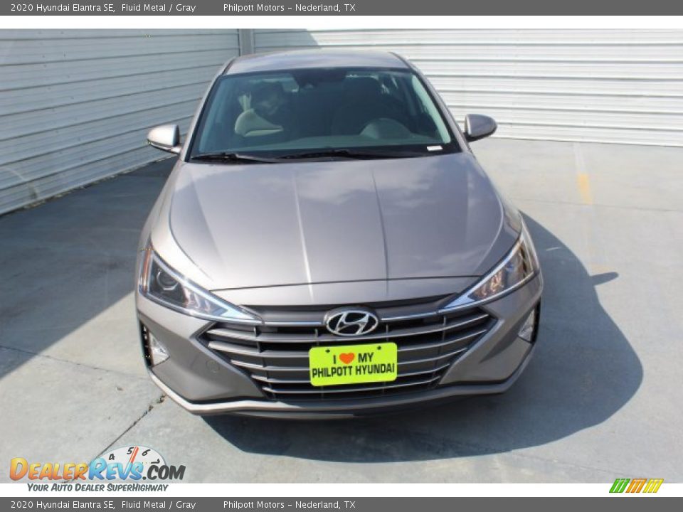 2020 Hyundai Elantra SE Fluid Metal / Gray Photo #3