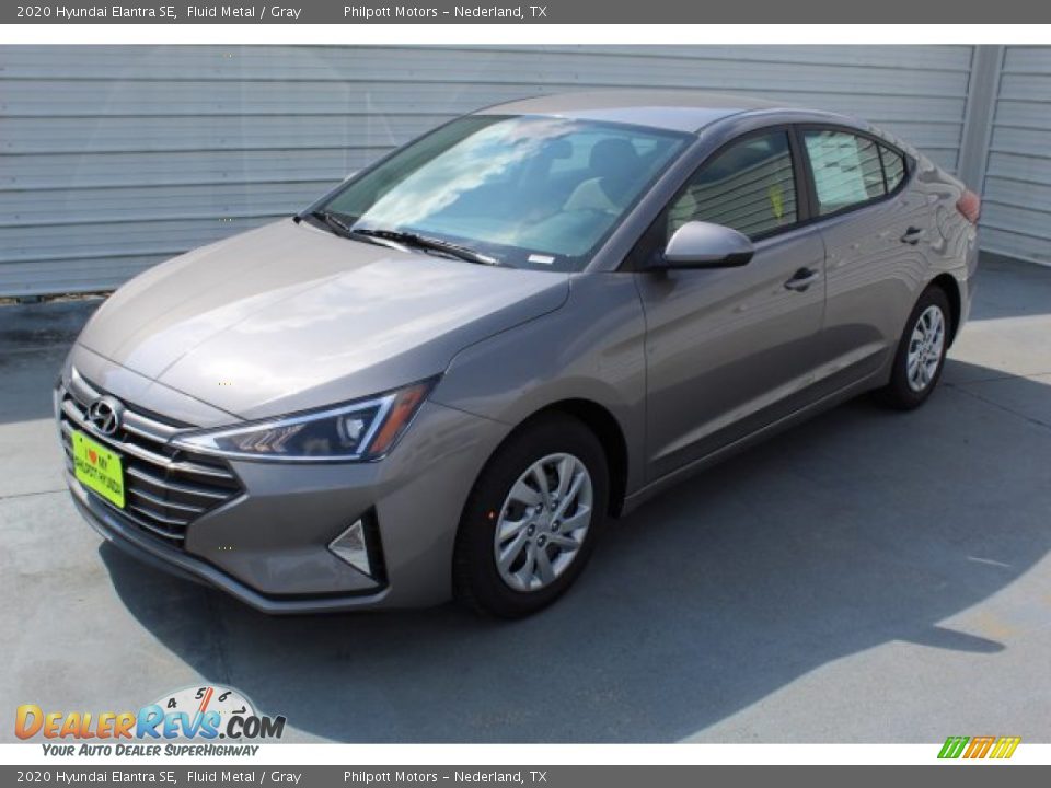 2020 Hyundai Elantra SE Fluid Metal / Gray Photo #4