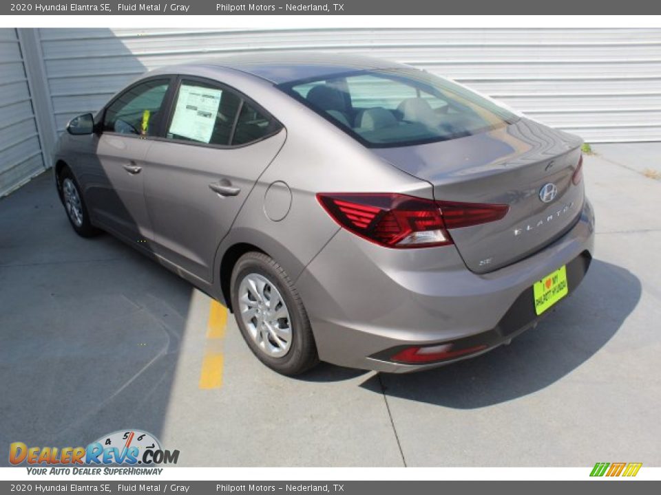 2020 Hyundai Elantra SE Fluid Metal / Gray Photo #7