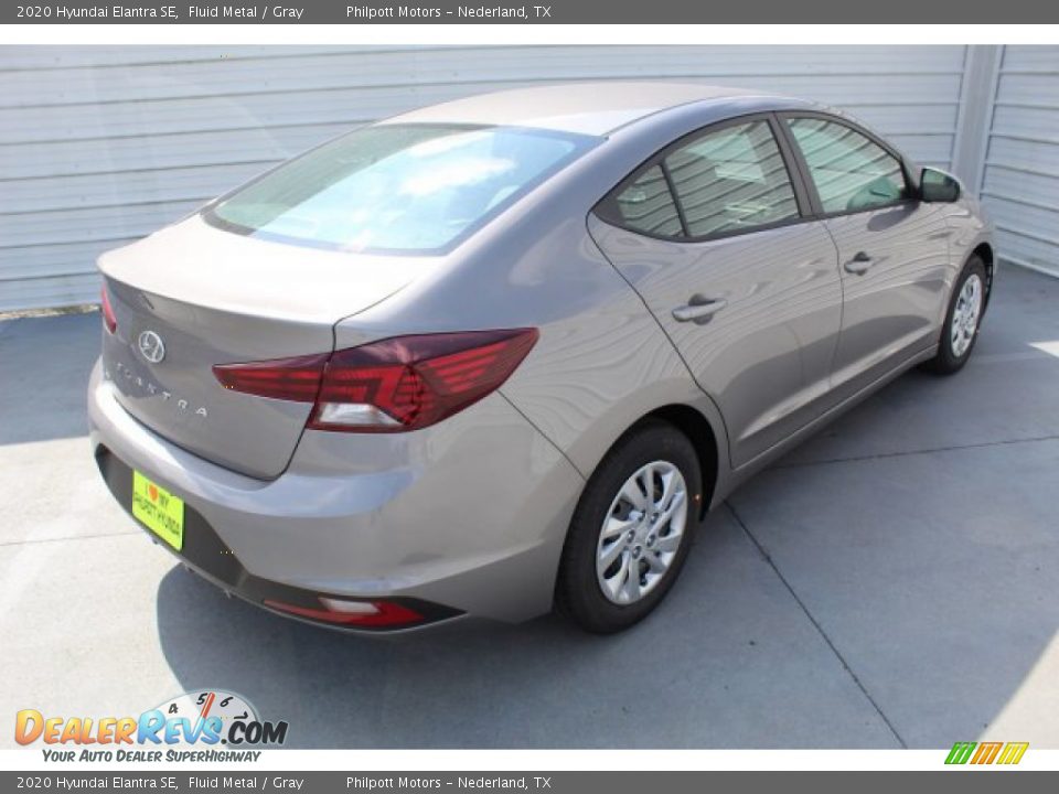 2020 Hyundai Elantra SE Fluid Metal / Gray Photo #9