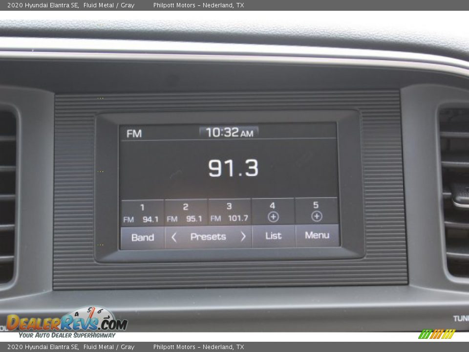 2020 Hyundai Elantra SE Fluid Metal / Gray Photo #16