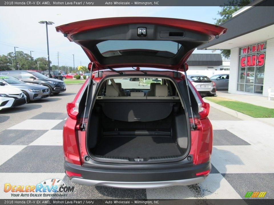 2018 Honda CR-V EX AWD Molten Lava Pearl / Ivory Photo #5