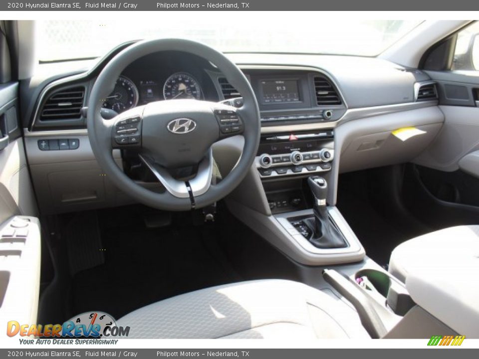 2020 Hyundai Elantra SE Fluid Metal / Gray Photo #22