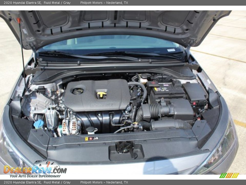 2020 Hyundai Elantra SE Fluid Metal / Gray Photo #24