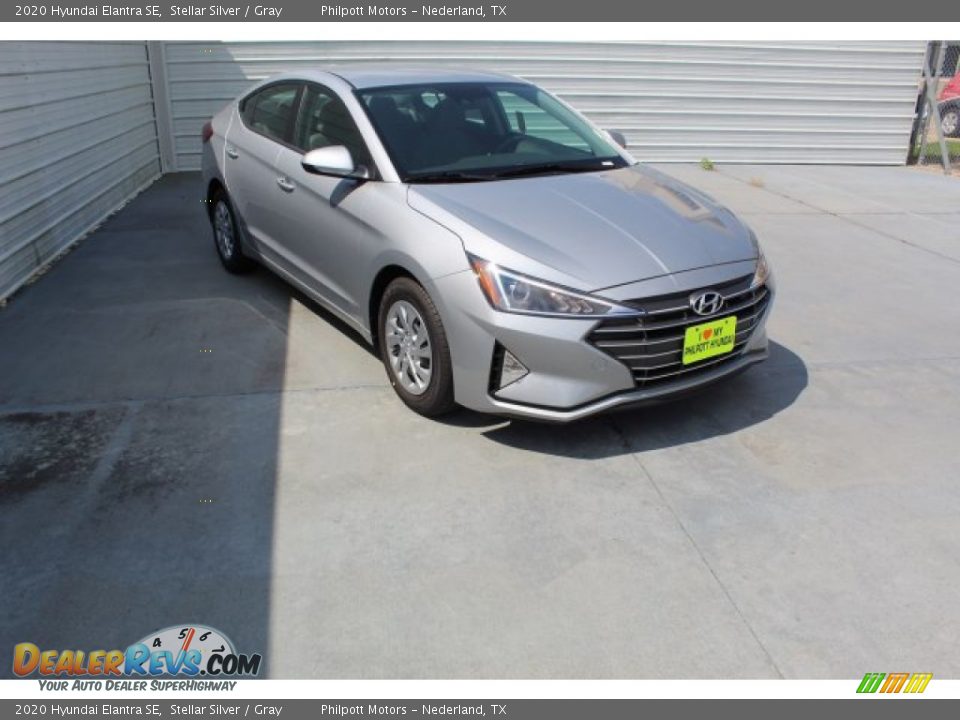 2020 Hyundai Elantra SE Stellar Silver / Gray Photo #2