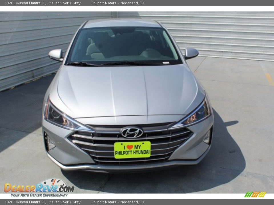 2020 Hyundai Elantra SE Stellar Silver / Gray Photo #3