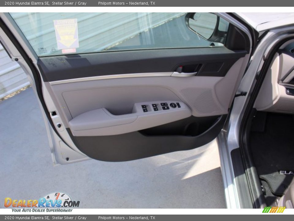 2020 Hyundai Elantra SE Stellar Silver / Gray Photo #9
