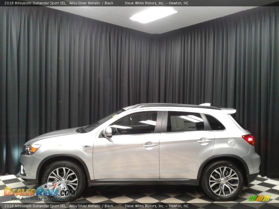 Alloy Silver Metallic 2018 Mitsubishi Outlander Sport SEL Photo #1