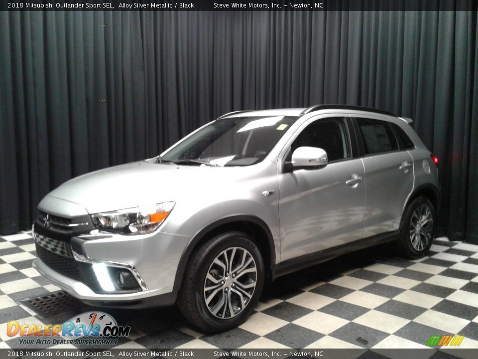 2018 Mitsubishi Outlander Sport SEL Alloy Silver Metallic / Black Photo #2