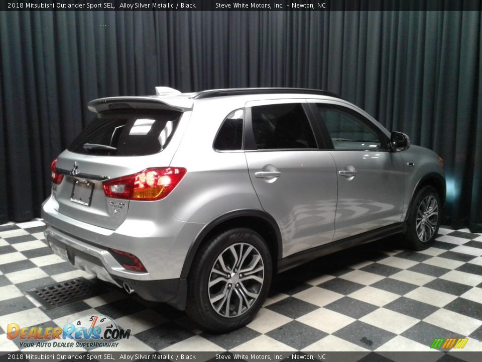 2018 Mitsubishi Outlander Sport SEL Alloy Silver Metallic / Black Photo #6