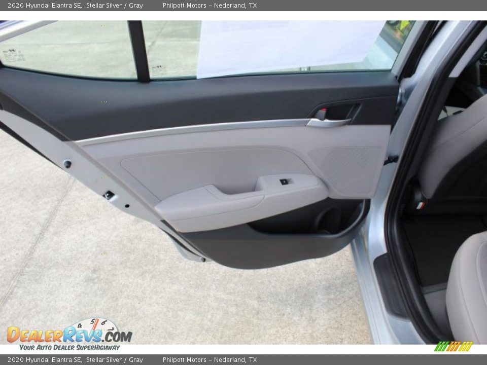 2020 Hyundai Elantra SE Stellar Silver / Gray Photo #18