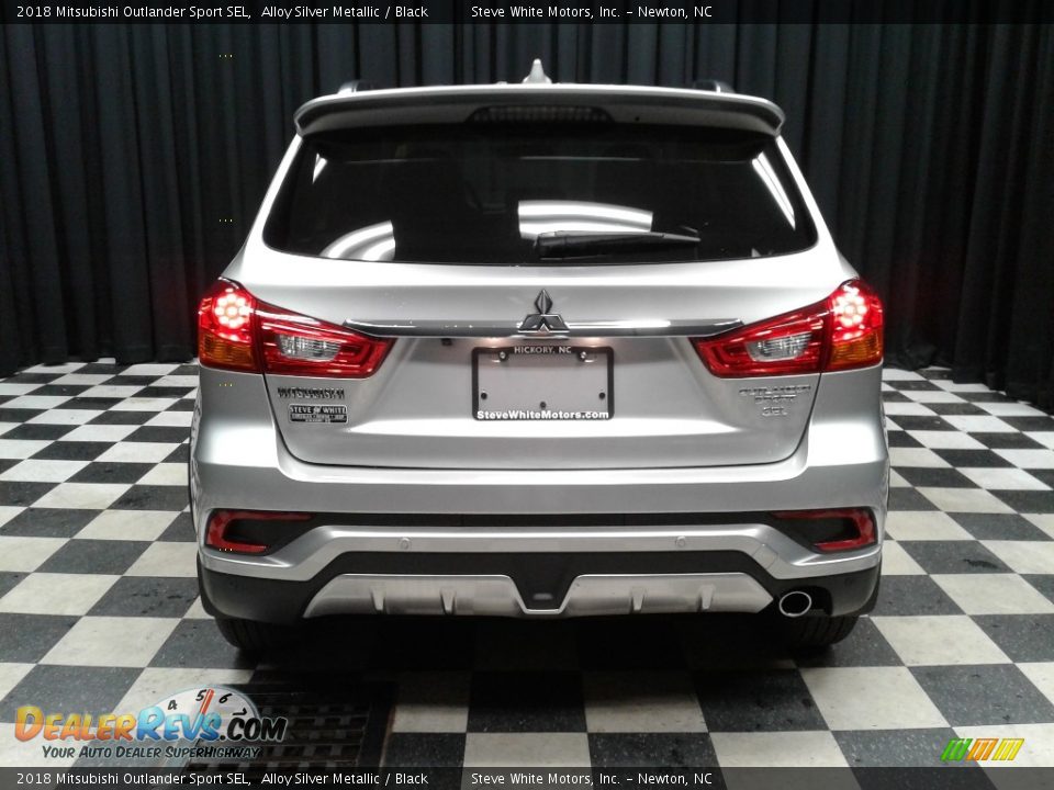 2018 Mitsubishi Outlander Sport SEL Alloy Silver Metallic / Black Photo #7