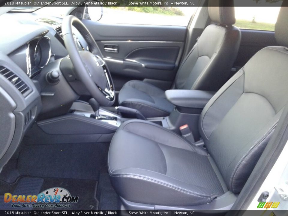 2018 Mitsubishi Outlander Sport SEL Alloy Silver Metallic / Black Photo #10