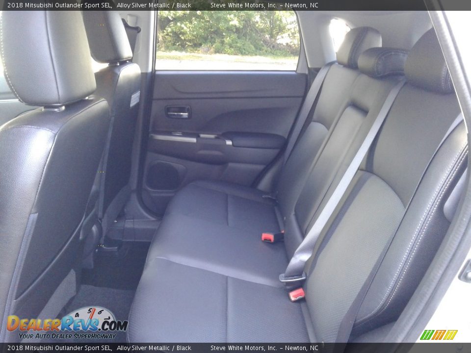2018 Mitsubishi Outlander Sport SEL Alloy Silver Metallic / Black Photo #11