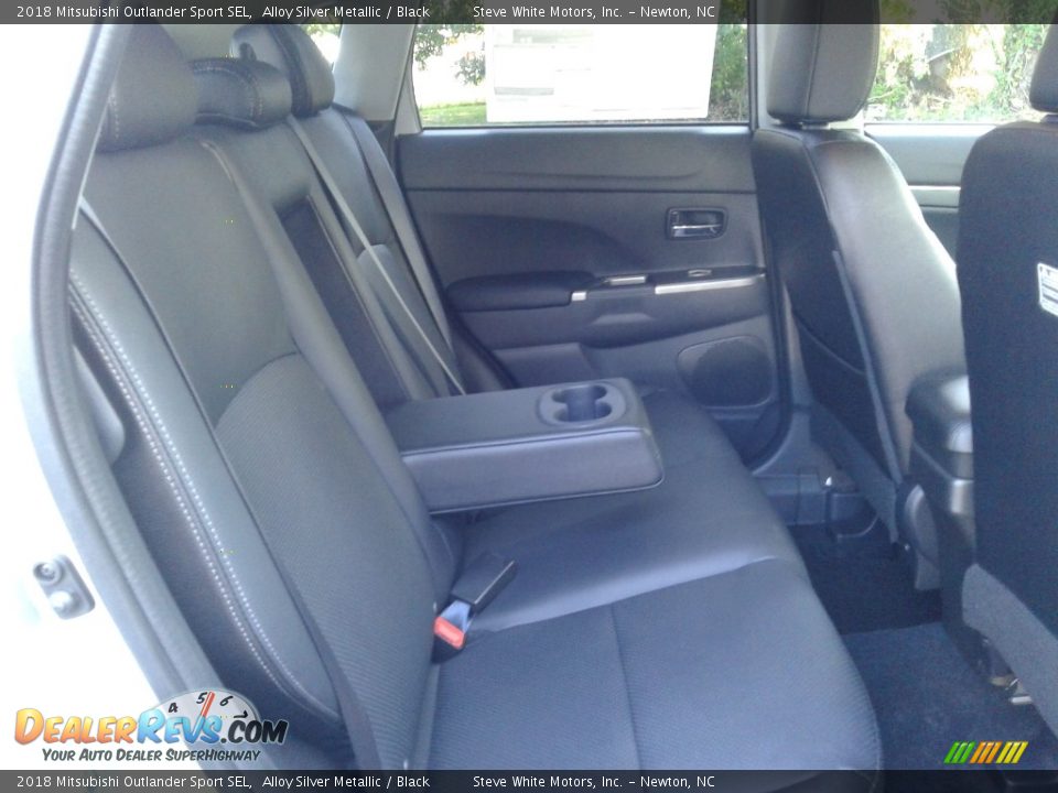 2018 Mitsubishi Outlander Sport SEL Alloy Silver Metallic / Black Photo #13