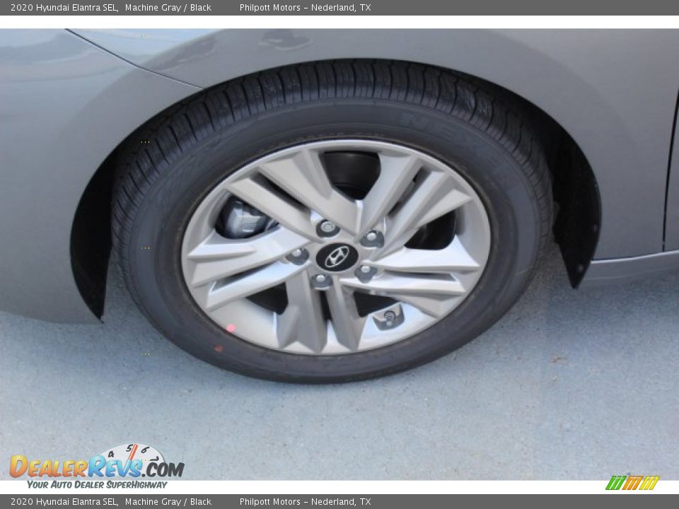 2020 Hyundai Elantra SEL Machine Gray / Black Photo #5