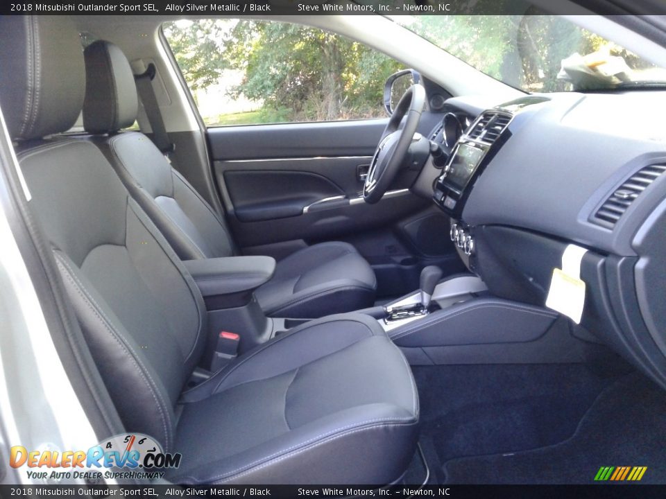 2018 Mitsubishi Outlander Sport SEL Alloy Silver Metallic / Black Photo #14