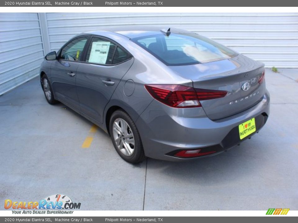 2020 Hyundai Elantra SEL Machine Gray / Black Photo #7
