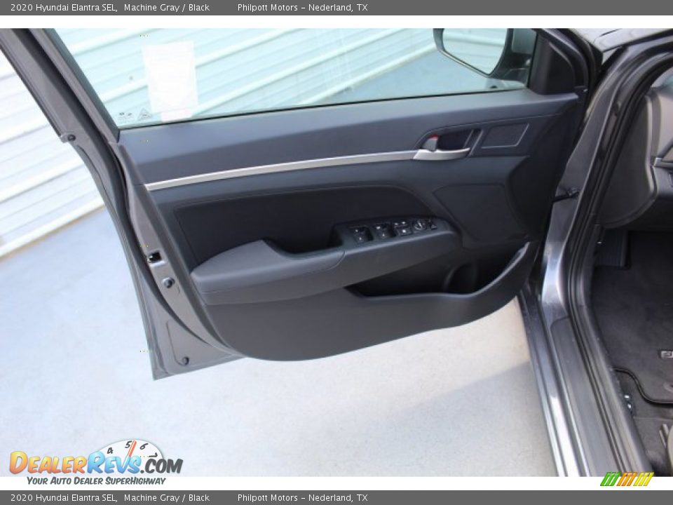 2020 Hyundai Elantra SEL Machine Gray / Black Photo #10