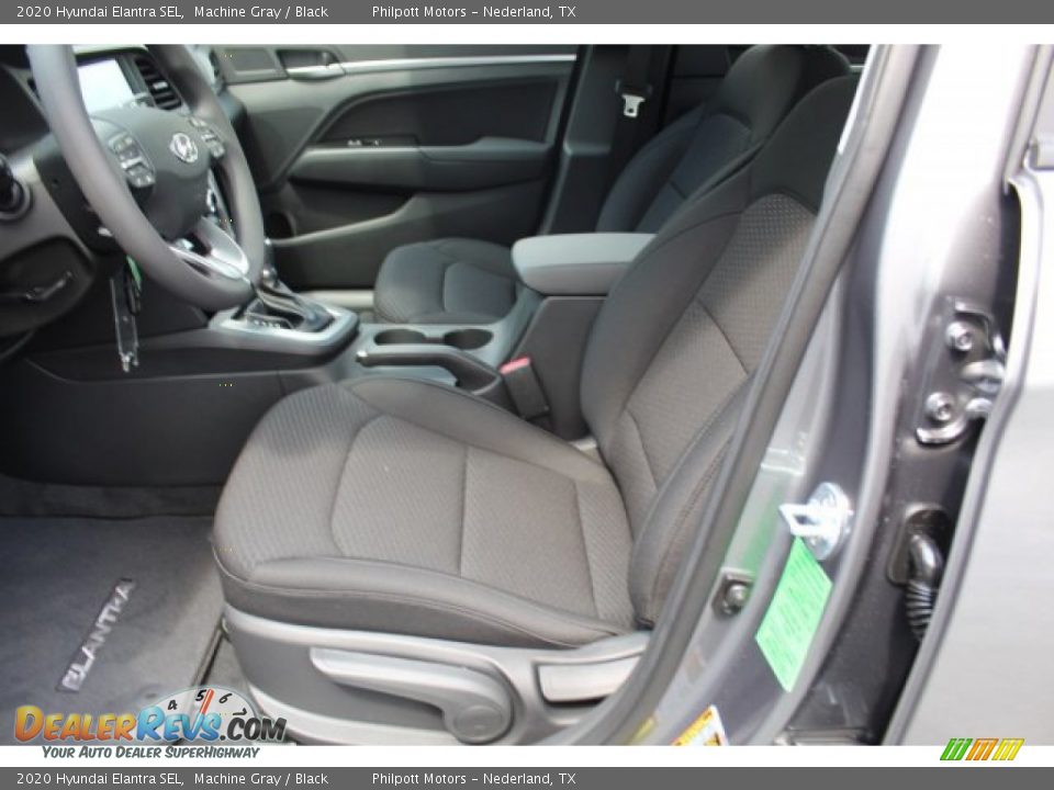 2020 Hyundai Elantra SEL Machine Gray / Black Photo #11