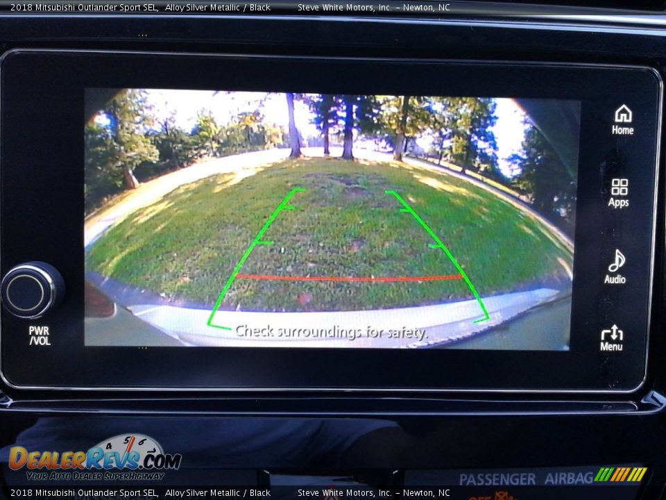 2018 Mitsubishi Outlander Sport SEL Alloy Silver Metallic / Black Photo #19