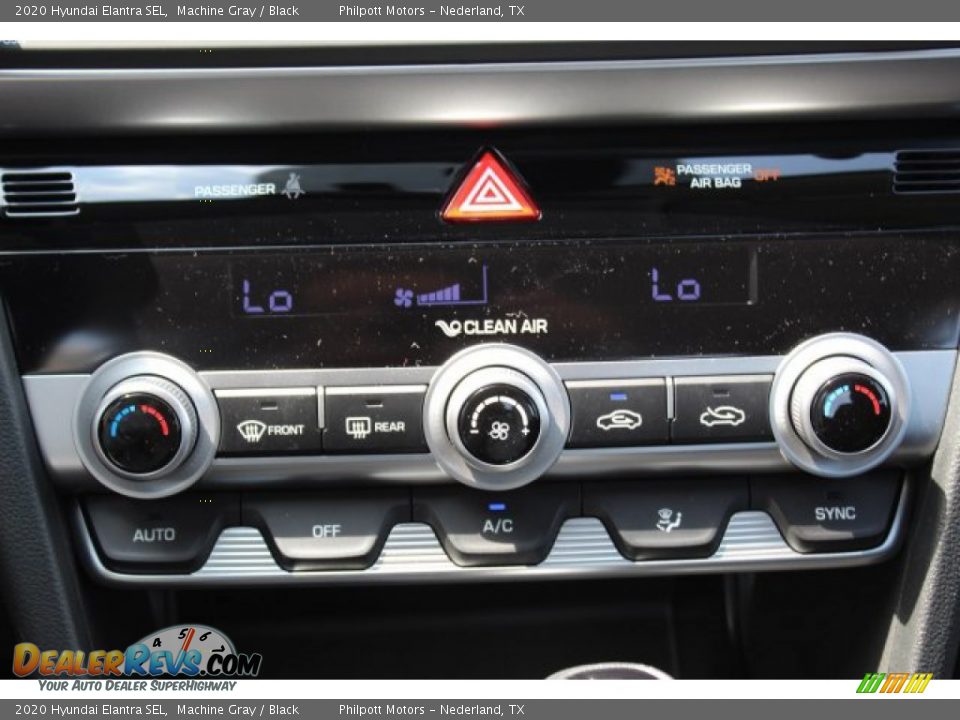 2020 Hyundai Elantra SEL Machine Gray / Black Photo #17