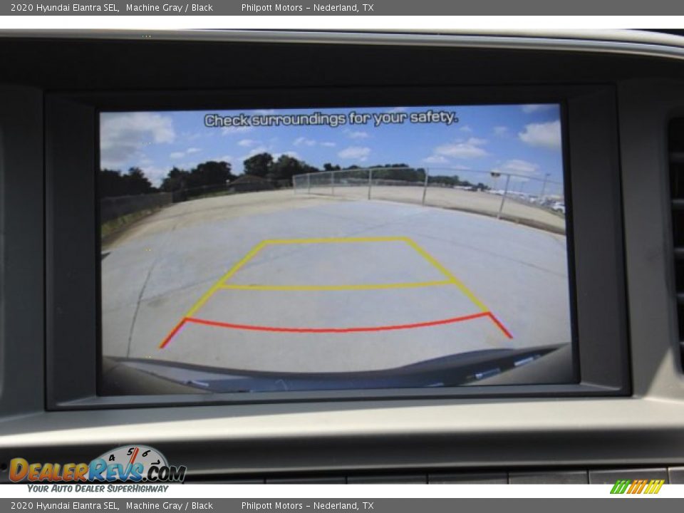 2020 Hyundai Elantra SEL Machine Gray / Black Photo #18