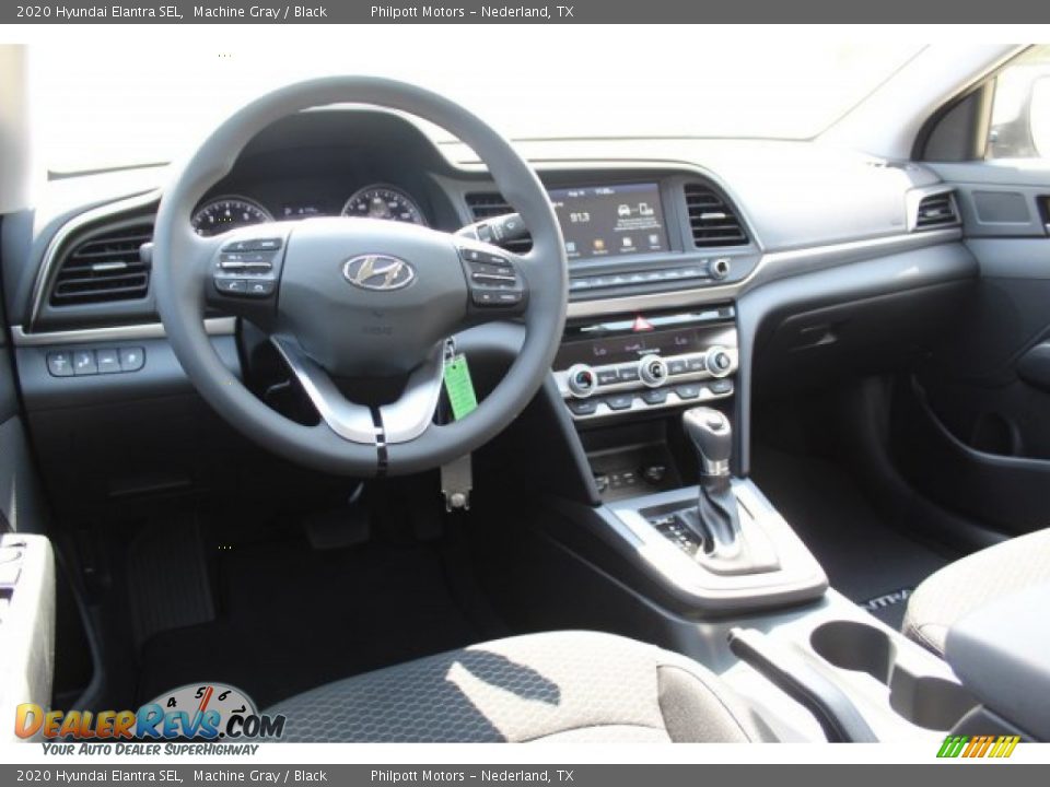 2020 Hyundai Elantra SEL Machine Gray / Black Photo #20