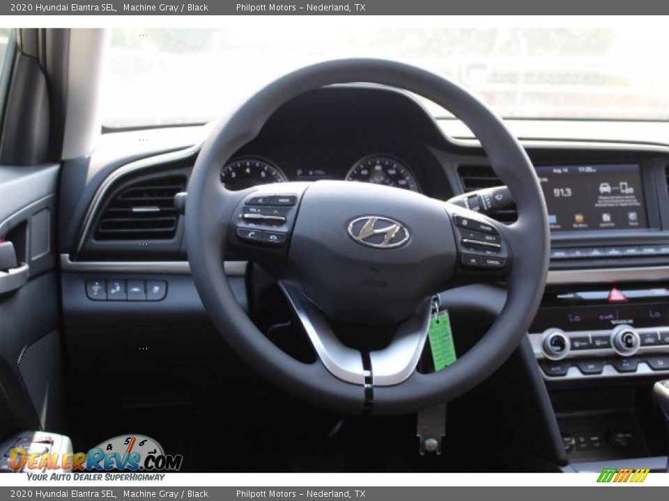 2020 Hyundai Elantra SEL Machine Gray / Black Photo #21