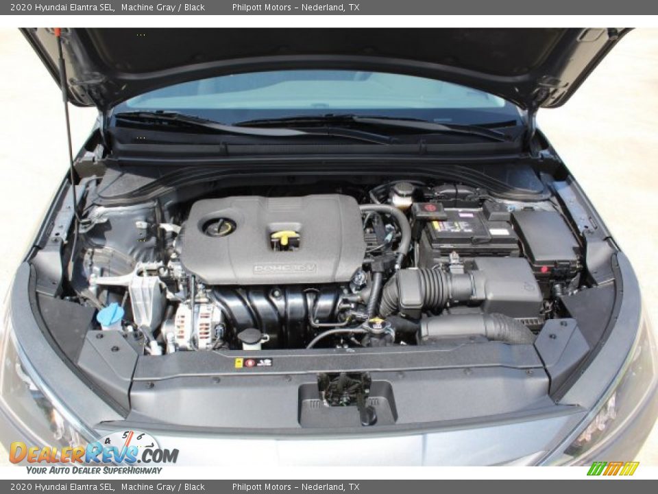 2020 Hyundai Elantra SEL Machine Gray / Black Photo #23