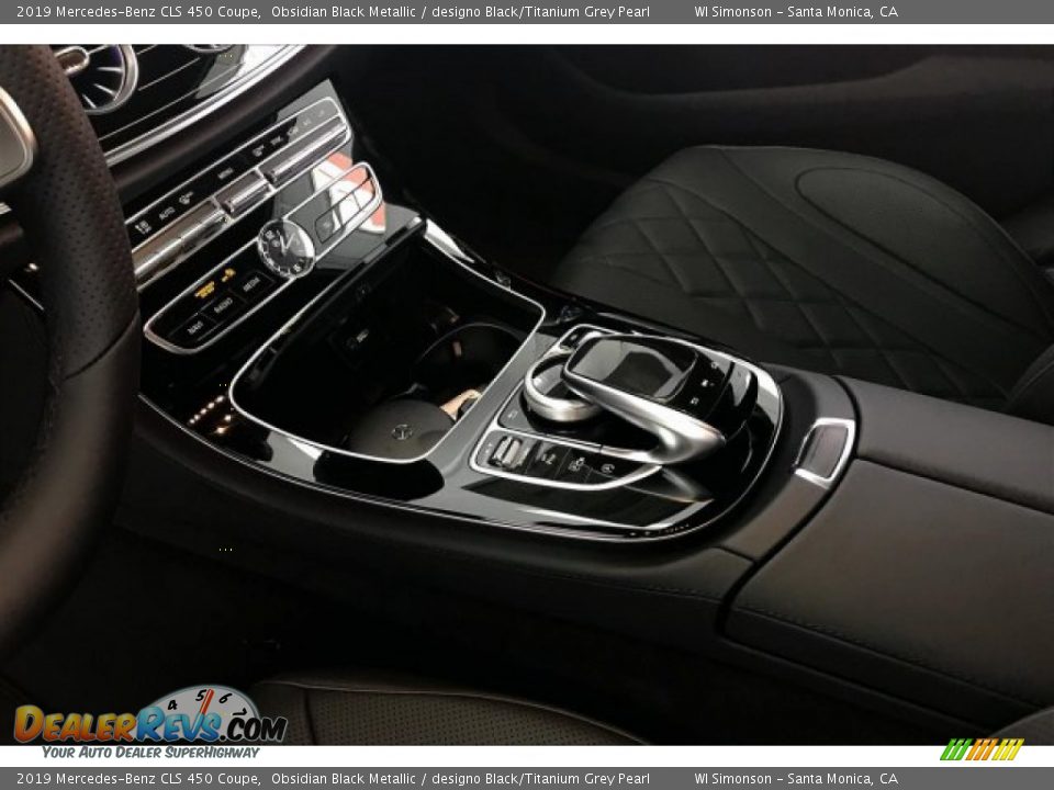 2019 Mercedes-Benz CLS 450 Coupe Obsidian Black Metallic / designo Black/Titanium Grey Pearl Photo #7
