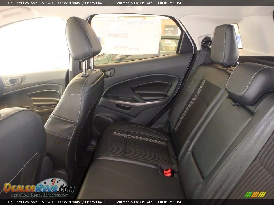 2019 Ford EcoSport SES 4WD Diamond White / Ebony Black Photo #8